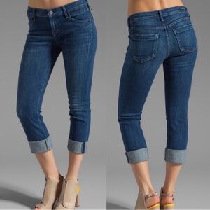 Citizens Of Humanity Dark Blue Dani Cropped Straight Leg Jeans Women’s Size 27